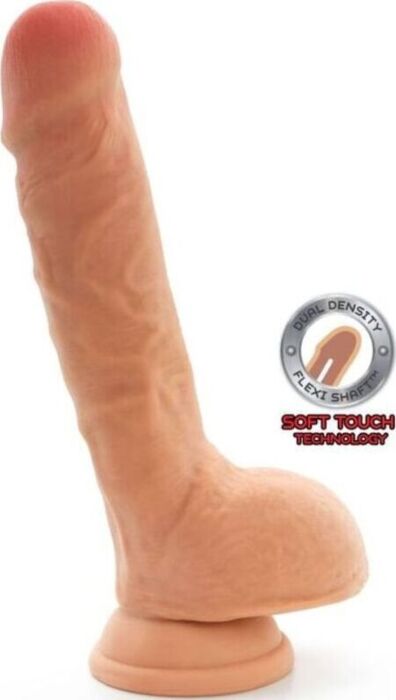 Dildo realistico GET REAL 25,5 cm doppia densità Dildo realistico GET REAL 25,5 cm doppia densità
