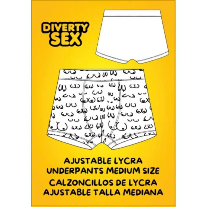 DIABLO PICANTE - BREASTS UNDERWEAR MEDIUM SIZE DIABLO PICANTE - BREASTS UNDERWEAR MEDIUM SIZE