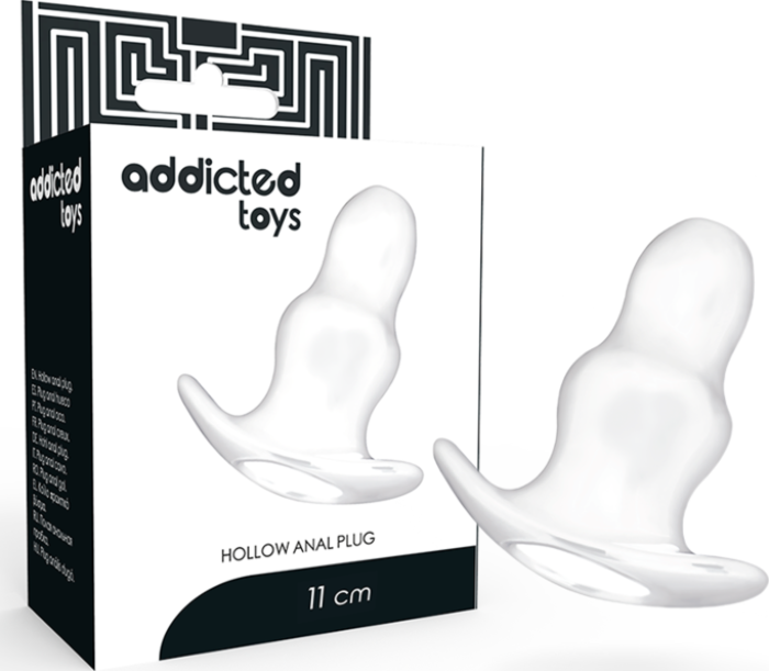 Dilatatore Anale Addicted Toys 11 cm con tunnel espansivo