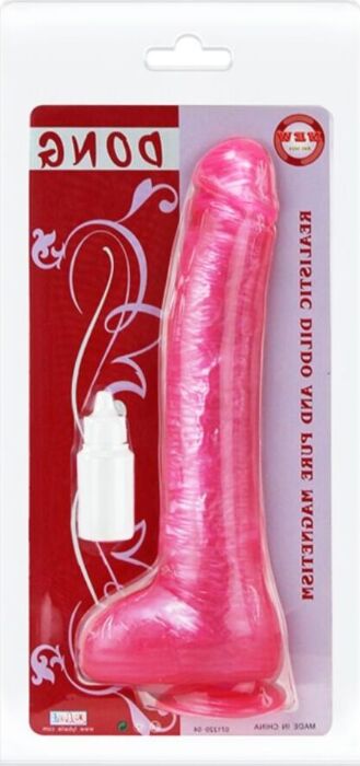 Dildo BAILE rosa realista con ventosa per stimolazione intensa