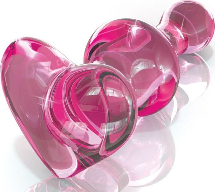 Dildo in Vetro ICICLES N. 75 | Fatto a mano e hipoallergenico