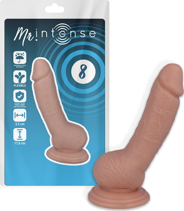 Dildo MR. INTENSE 17.6 cm - Realismo e Comfort Dildo MR. INTENSE 17.6 cm - Realismo e Comfort