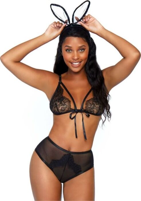 Costume coniglietta Leg Avenue set 3 pezzi Costume coniglietta Leg Avenue set 3 pezzi