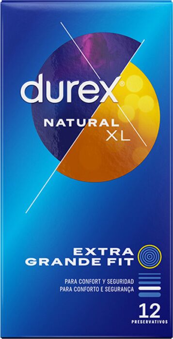 Durex natural xl 12 uds Durex natural xl 12 uds