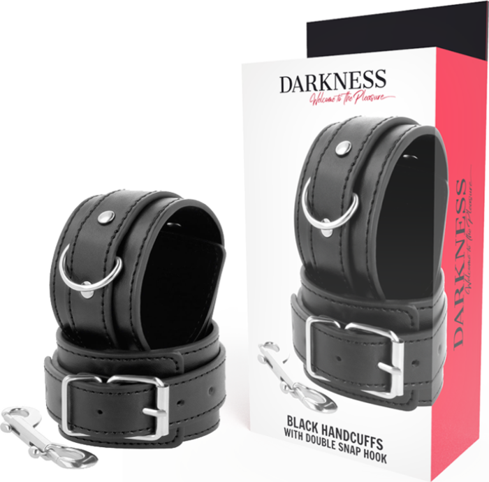 Esposas Darkness Bondage con doppio nastro di rinforzo