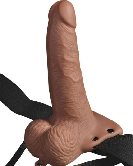 Estensore pene con imbracatura ricaricabile FETISH FANTASY