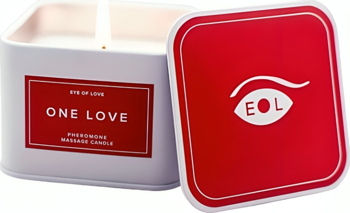 Eye of love one love vela de masaje