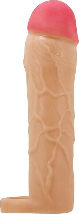 Funda para Pene Pretty Love Hani Natural Extensora Funda para Pene Pretty Love Hani Natural Extensora