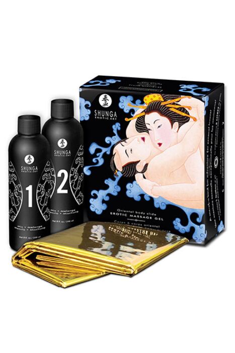 Gel da Massaggio Shunga - Corpo a Corpo con Frutta Esotica