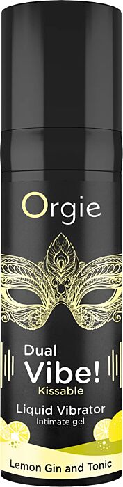 Gel stimolante Orgie Dual Vibe Lemon Gin & Tonic Gel stimolante Orgie Dual Vibe Lemon Gin & Tonic