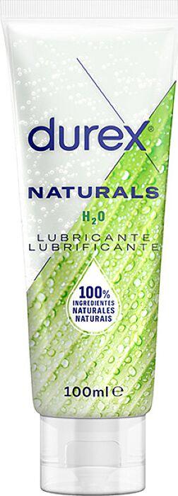 Gel lubrificante DUREX Naturals 100ml con ingredienti naturali Gel lubrificante DUREX Naturals 100ml con ingredienti naturali