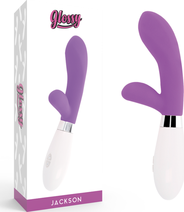 Glossy jackson rabbit lila Glossy jackson rabbit lila