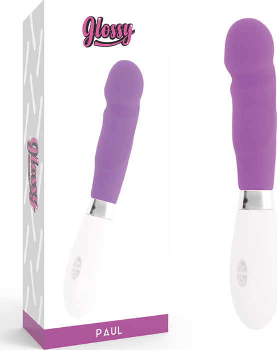 Glossy paul vibrador lila