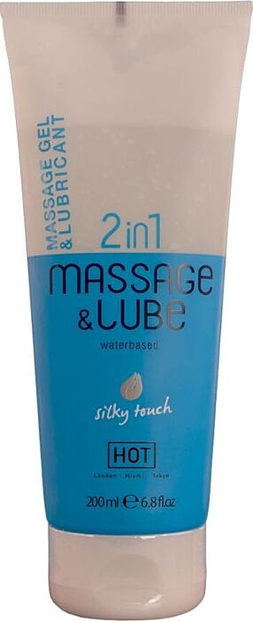 Gel Massaggio e Lubrificante HOT 2 in 1
