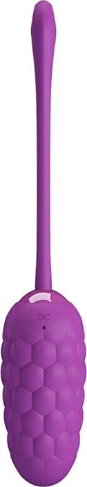 Huevo Vibrador Pretty Love Morado Textura Suave Huevo Vibrador Pretty Love Morado Textura Suave