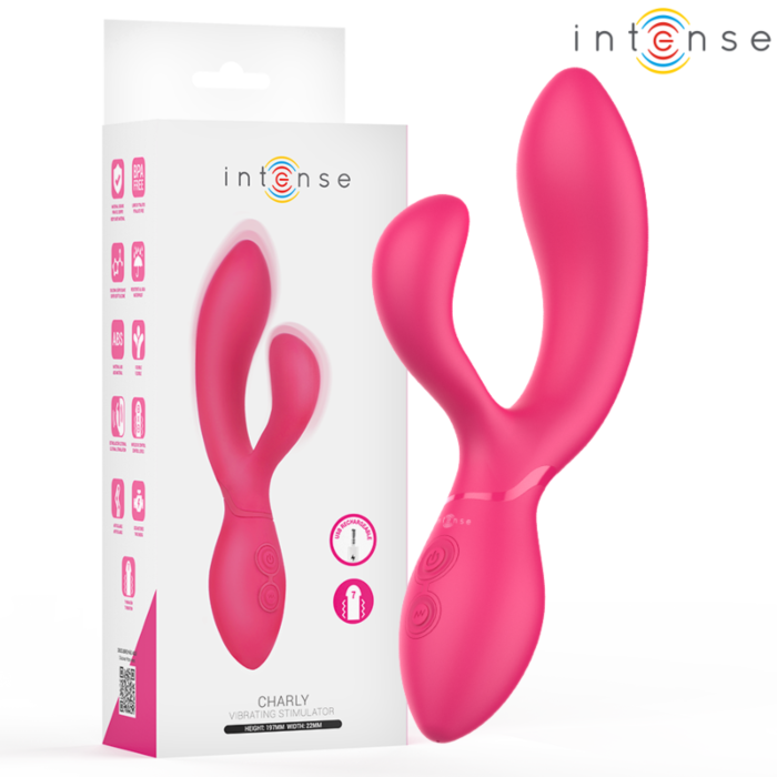 INTENSE - CHARLY ARTICULATED VIBRATING STIMULATOR INTENSE - CHARLY ARTICULATED VIBRATING STIMULATOR