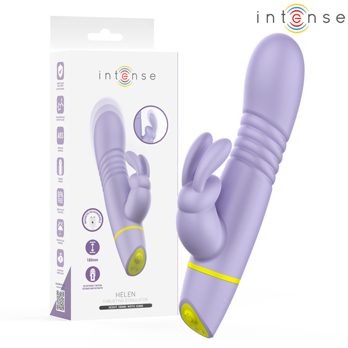 Vibratore Rabbit INTENSE Helen con movimento thrusting