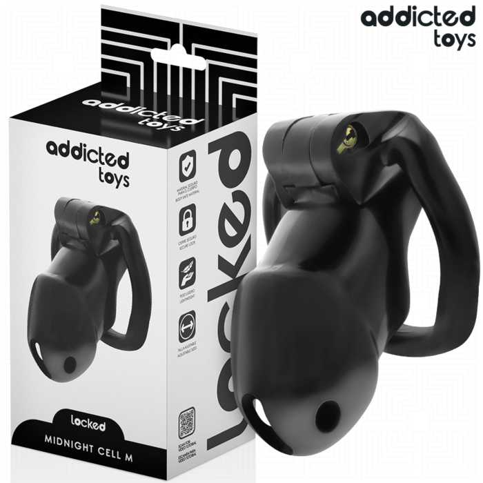 Jaula para pene Addicted Toys Locked M - BDSM