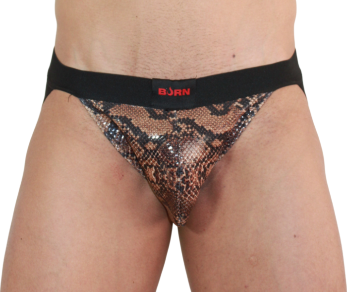 Jockstrap BURN 002 Negro XL Con Estilo Seductor Jockstrap BURN 002 Negro XL Con Estilo Seductor