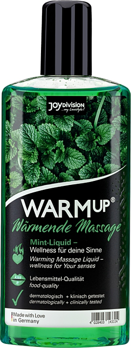 Joydivision - Gel Masaje Efecto Calor Menta 150 ml Joydivision - Gel Masaje Efecto Calor Menta 150 ml