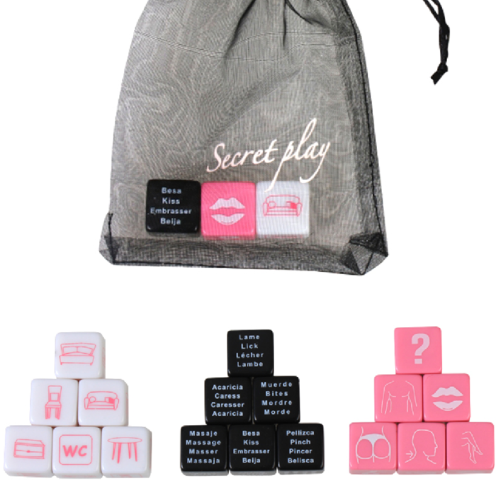 Gioco 3 dadi SECRETPLAY per coppie