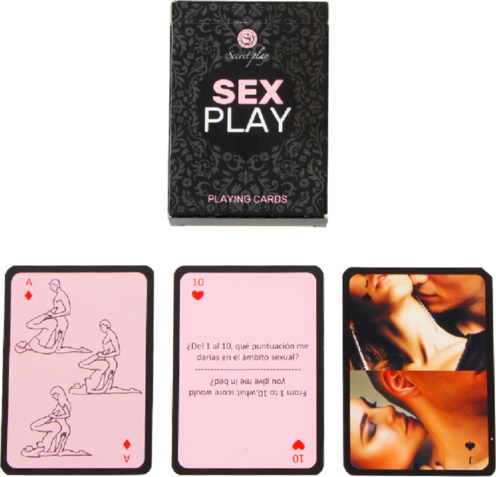 Gioco di carte erotico SECRETPLAY Sex Play per coppie Gioco di carte erotico SECRETPLAY Sex Play per coppie