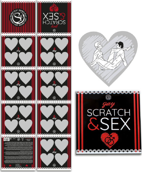 Gioco Scratch & Sex Secretplay per coppie gay con premi piccanti