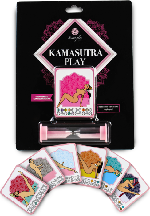 Gioco per coppie SECRETPLAY Kamasutra Play con 40 carte