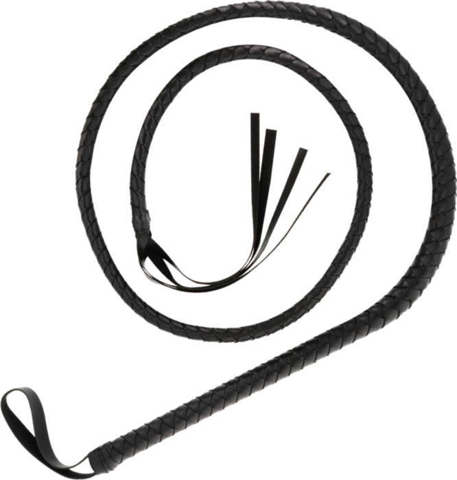 Látigo Bondage Darkness 210cm con mango de agarre