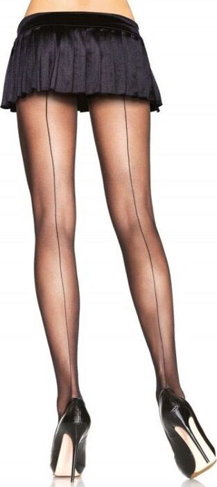 Leg avenue pantys con costura trasera