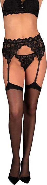 Liguero Negro Livco Corsetti Soliana L/XL Elegante