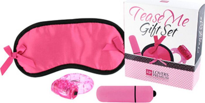 LOVERSPREMIUM - TEASE ME GIFT SET PINK LOVERSPREMIUM - TEASE ME GIFT SET PINK