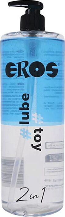 Lubrificante Eros 2 in 1 Lube Toy 1000 ml Lubrificante Eros 2 in 1 Lube Toy 1000 ml