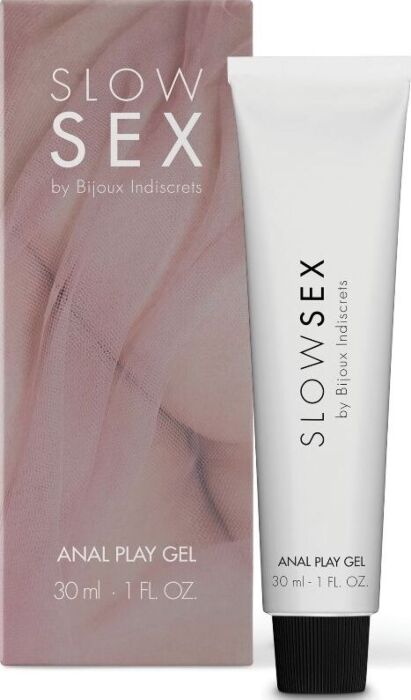 Gel anale BIJOUX SLOW SEX 30 ml Gel anale BIJOUX SLOW SEX 30 ml