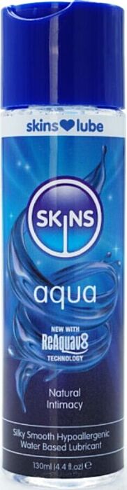 Lubrificante a base d'acqua SKINS Aqua 130 ml Lubrificante a base d'acqua SKINS Aqua 130 ml