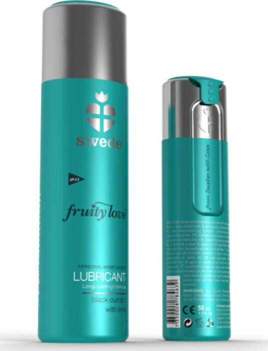 Lubrificante SWEDE FruityLove ribes nero e lime 50 ml