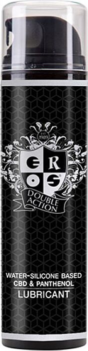 Lubrificante ibrido Eros Double Action CBD 200 ml Lubrificante ibrido Eros Double Action CBD 200 ml