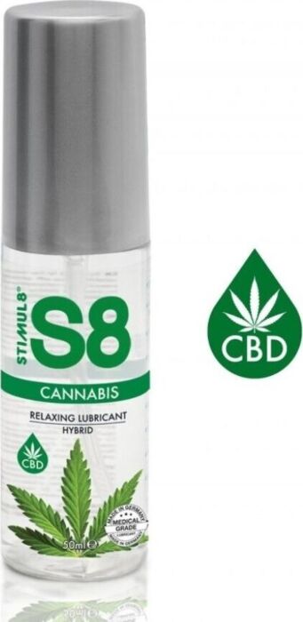 Lubrificante ibrido STIMUL8 S8 alla cannabis Lubrificante ibrido STIMUL8 S8 alla cannabis