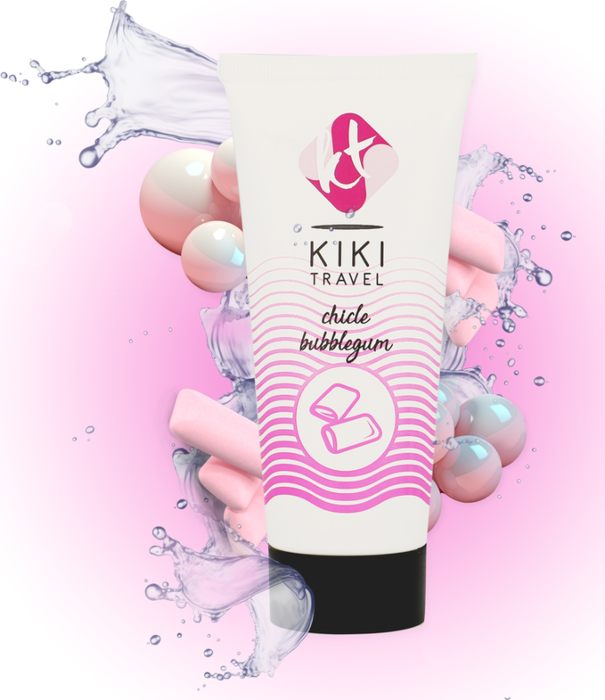 Lubrificante KIKÍ TRAVEL 50ml Sapore a Chicle Lubrificante KIKÍ TRAVEL 50ml Sapore a Chicle