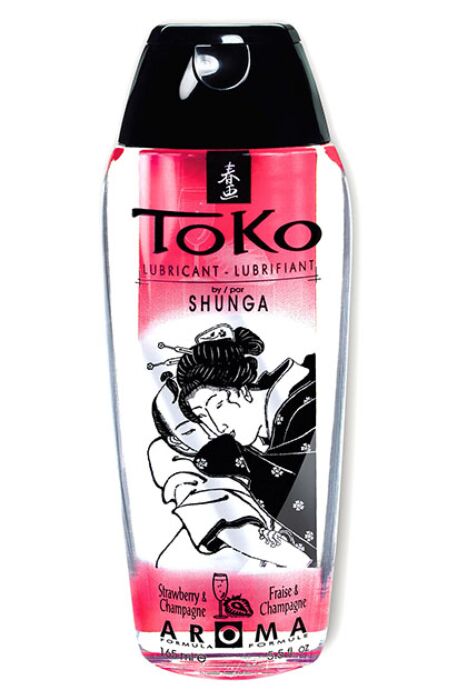 Lubrificante SHUNGA Toko Fragola e Champagne 165 ml