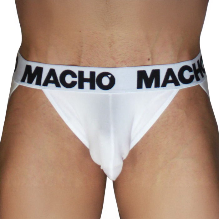 MACHO - MX29BL JOCK WHITE + WHITE S MACHO - MX29BL JOCK WHITE + WHITE S