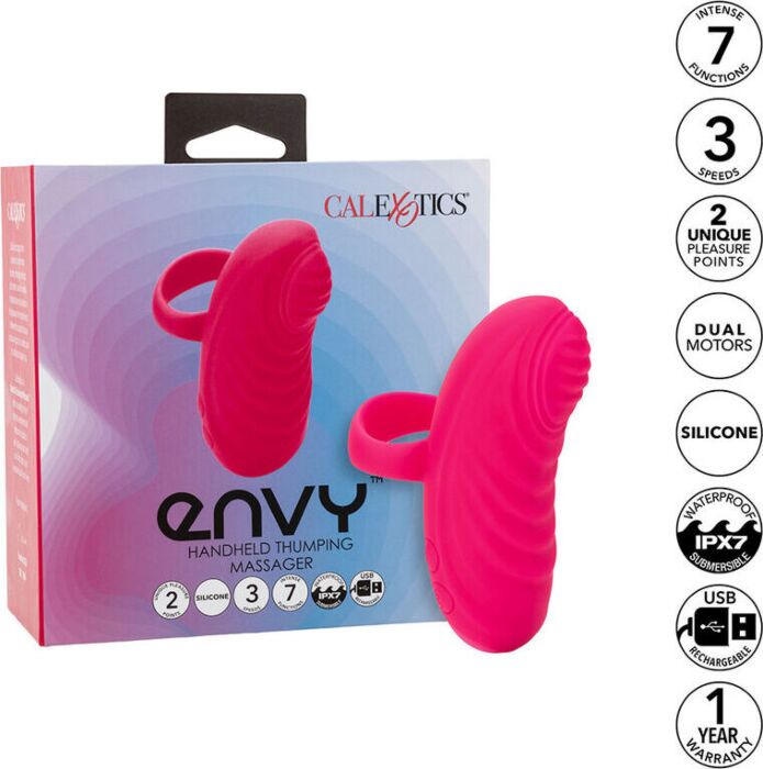 Masajeador Calexotics Envy Rosa 7 Vibraciones