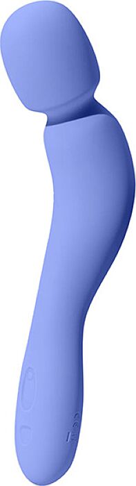 Vibratore wand Dame COM Periwinkle ergonomico