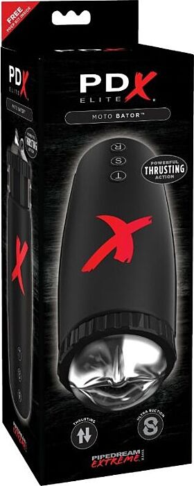Masturbatore bocca PDX ELITE Moto-Bator doppio motore