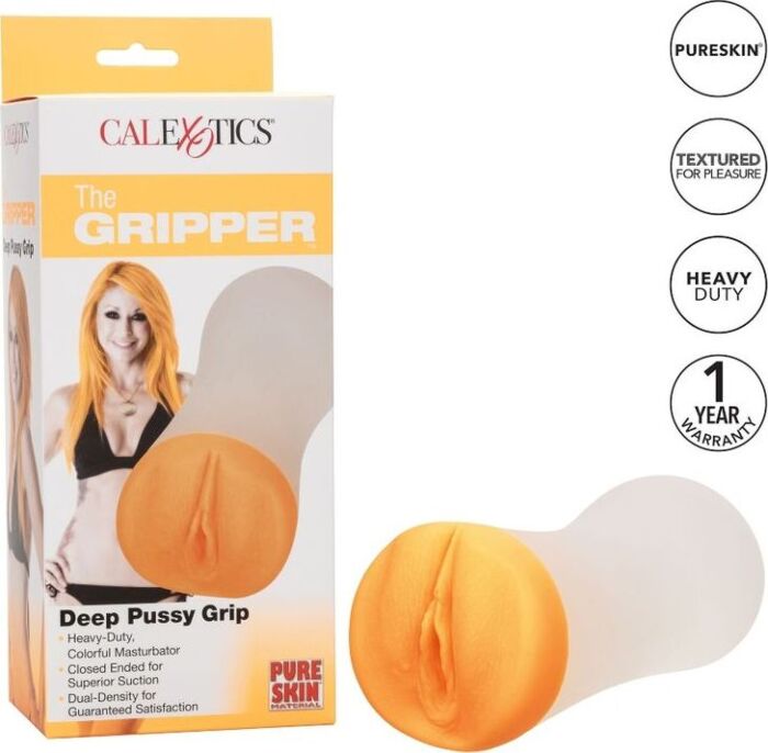 Masturbador Calexotics Deep Pussy Grip Sensación Única