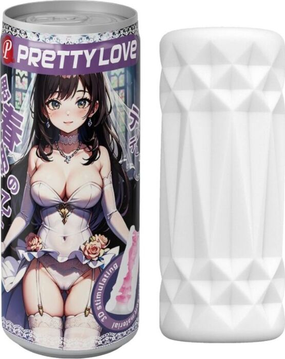 Masturbador Masculino Pretty Love Lata 2 - Discreto Masturbador Masculino Pretty Love Lata 2 - Discreto