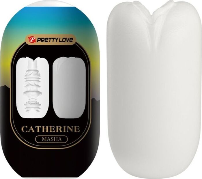 Masturbador Masculino Pretty Love Masha Blanco