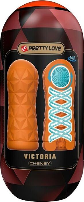 Masturbador Pretty Love Victoria Cheney Naranja Masturbador Pretty Love Victoria Cheney Naranja