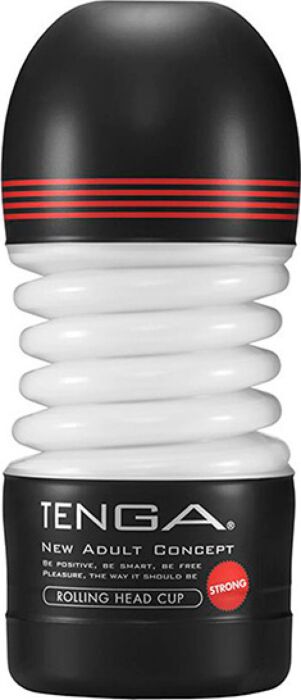 Masturbatore Tenga Rolling Head Strong con Smooth Pad