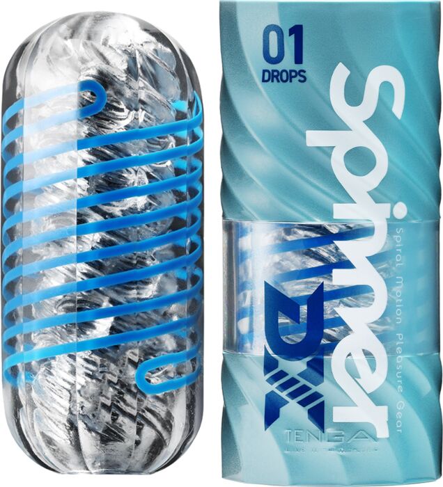 Masturbatore Tenga Spinner DX 01 Drops rotante Masturbatore Tenga Spinner DX 01 Drops rotante